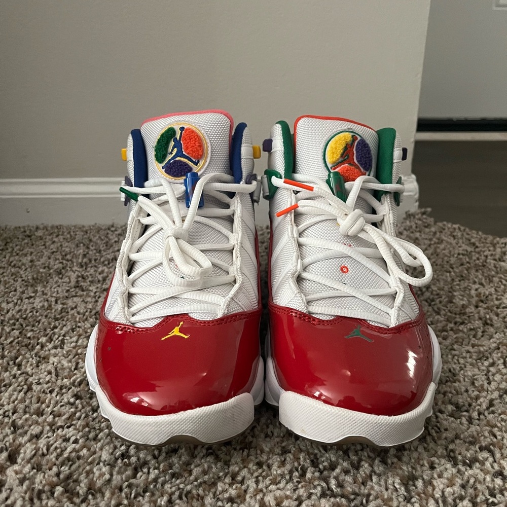 Jordan 6 Rings ‘Multi-Color’ size 9m/10.5w